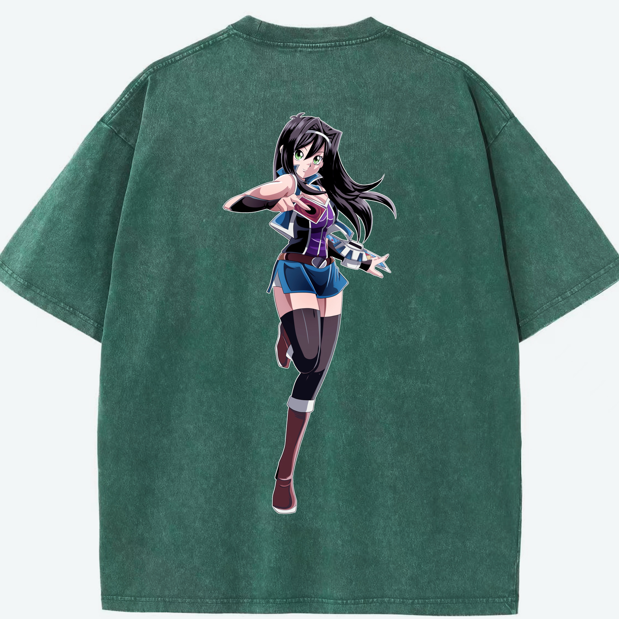 （画像用） 遊☆戯☆王 Yu-Gi-Oh! 綿100% ヴィンテージ風 半袖Tシャツ（背面プリント）